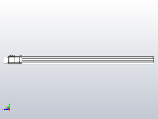 日规模组半封闭丝杆TPA-HNR-85S-1610-L1100-MR-Y-P20-N3右视缩略图