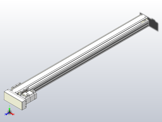 日规模组半封闭丝杆TPA-HNR-85S-1610-L1100-MR-Y-P20-N3正等轴测缩略图