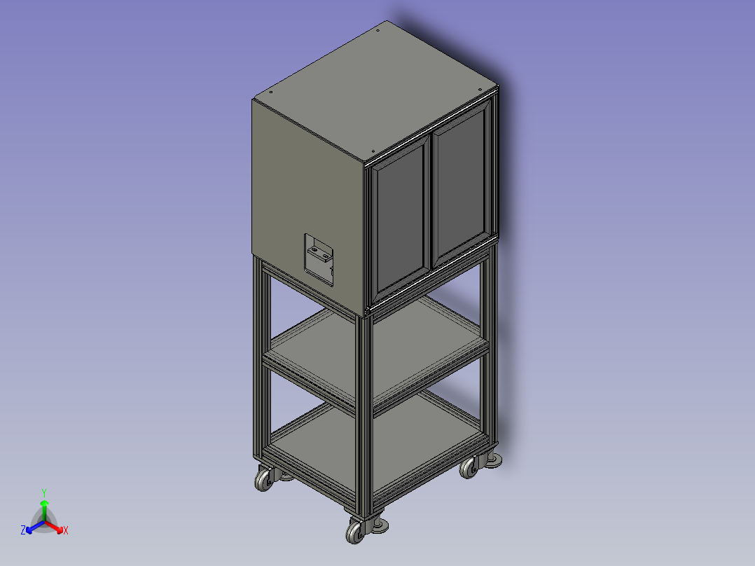 电源插头内置件自动组装机主视图