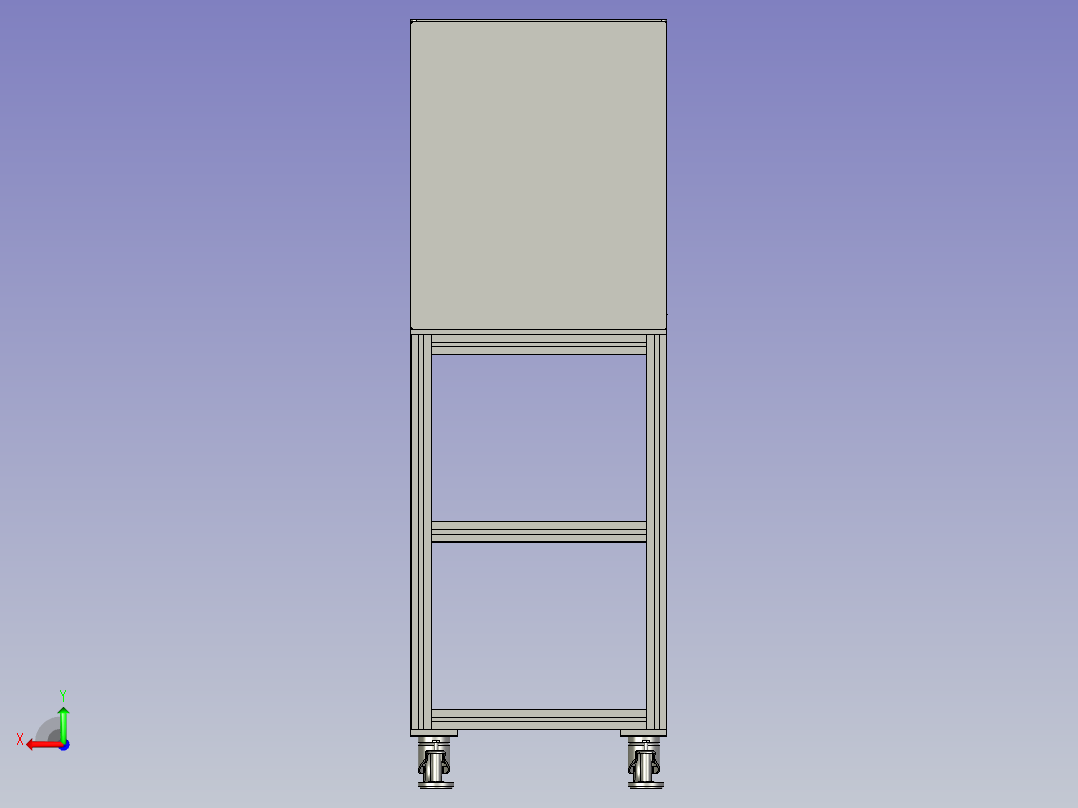 电源插头内置件自动组装机后视图