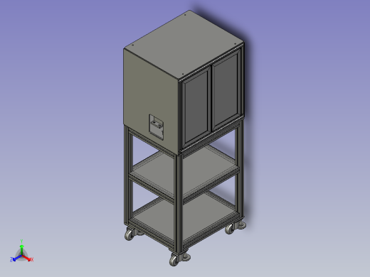 电源插头内置件自动组装机正等轴测缩略图
