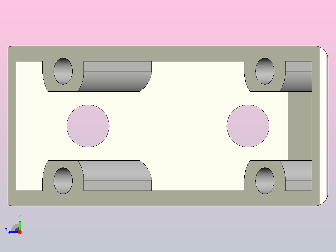铸锌角件5系列40x40_铸锌角件5系列40x40右视图