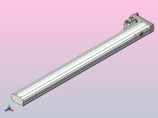 日规模组半封闭丝杆TPA-HNR-220D-3210C-L2050-MR-C-P1K-N3