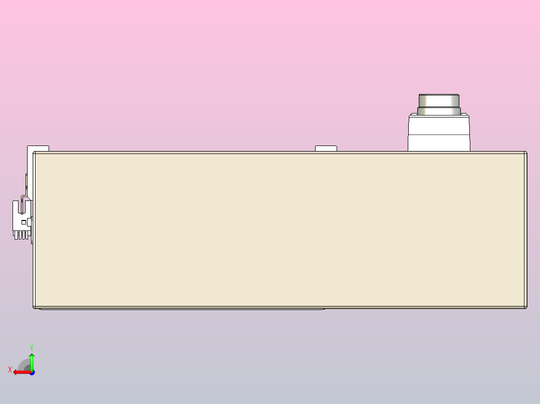 日规模组半封闭丝杆TPA-HNR-220D-3210C-L2050-MR-C-P1K-N3后视图