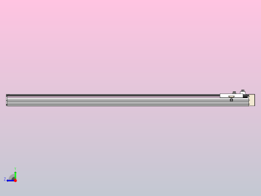 日规模组半封闭丝杆TPA-HNR-220D-3210C-L2050-MR-C-P1K-N3右视缩略图