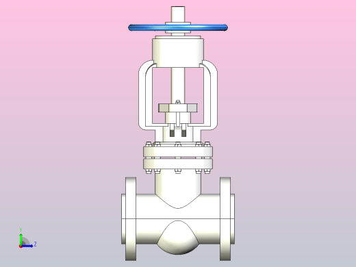 API闸阀-300Lb[3]左视缩略图