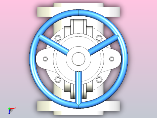 API闸阀-300Lb[3]俯视缩略图