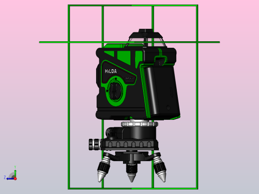 激光水平仪右视缩略图