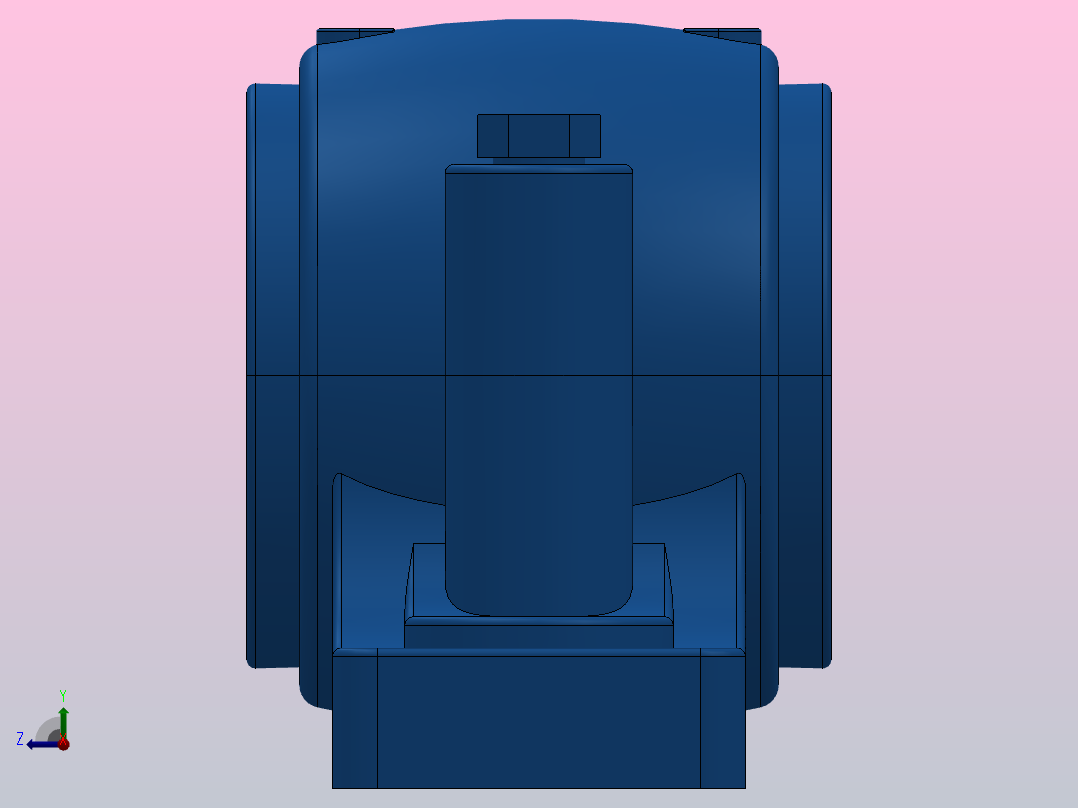 SN500系列[SN509-SSN509]轴承右视图