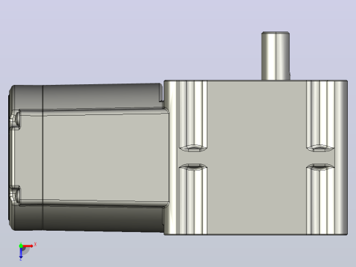 交流减速机ZDF2-18A10R-40-C俯视缩略图