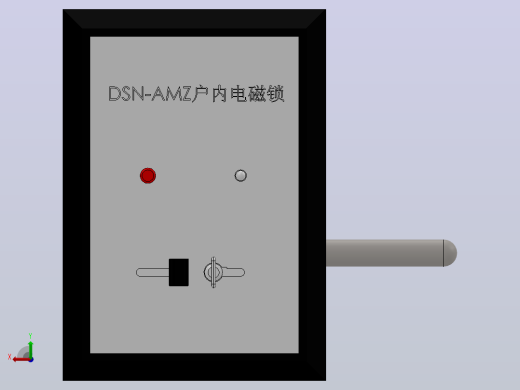 DSN-AMZ╱AMY开关柜拔扭式电磁锁[DSN-AMZ]前视缩略图