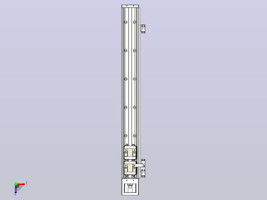 KK60-600S2-F0 模组 S2短滑座 KK60-S2-F0 替换上银俯视缩略图