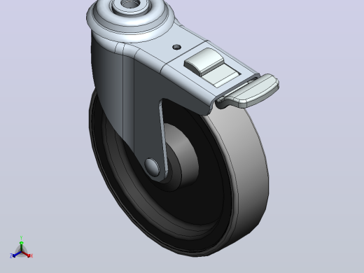 脚轮125mm