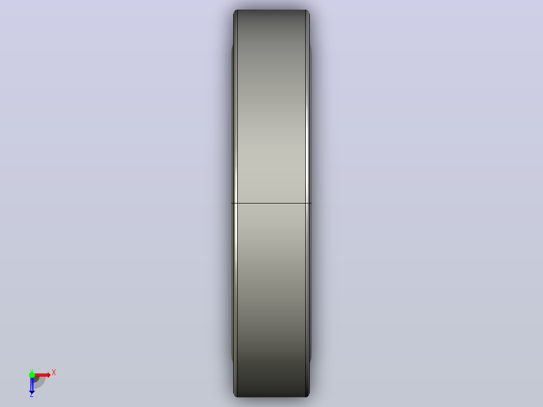 SKF自调心球轴承ball_bearing_1224_k_0俯视图