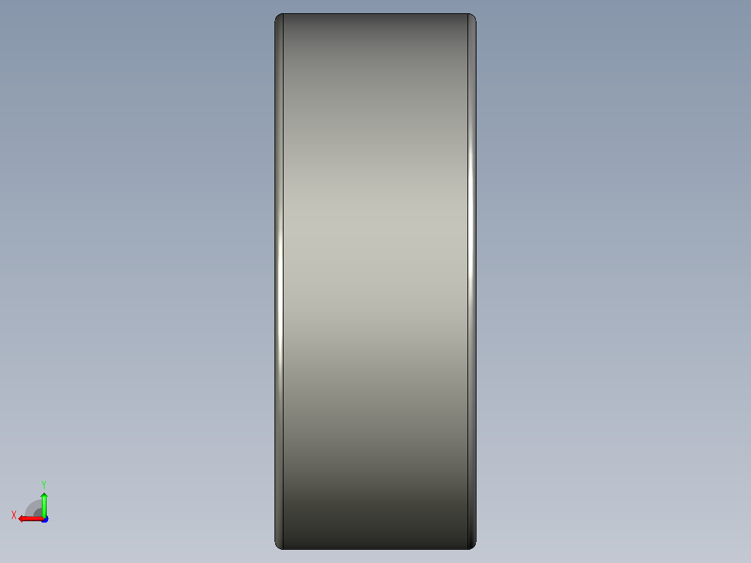 SKF自调心球轴承ball_bearing_2306_k_0后视图