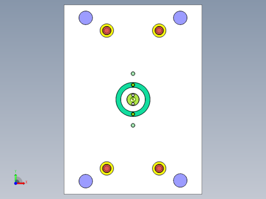 水壶盖塑料注塑模具设计【开水瓶盖】【暖壶盖】【说明+CAD+UG】前视缩略图