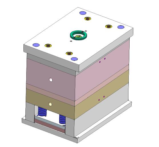 水壶盖塑料注塑模具设计【开水瓶盖】【暖壶盖】【说明+CAD+UG】