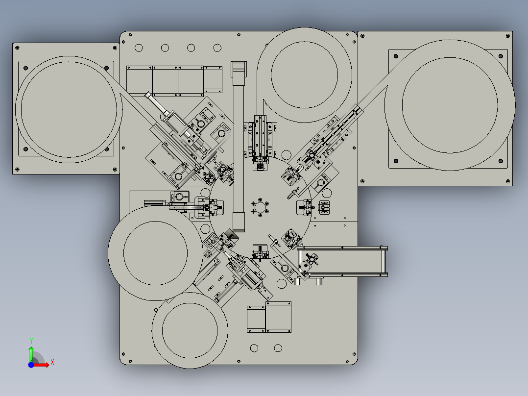 G696 K型件组装前视图