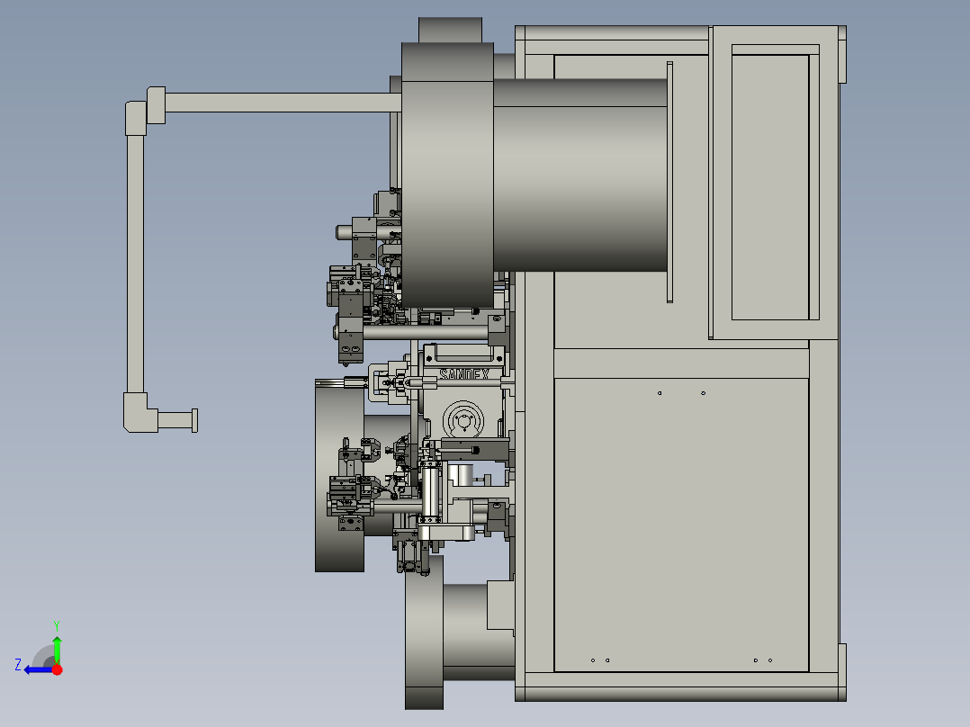 G696 K型件组装右视图