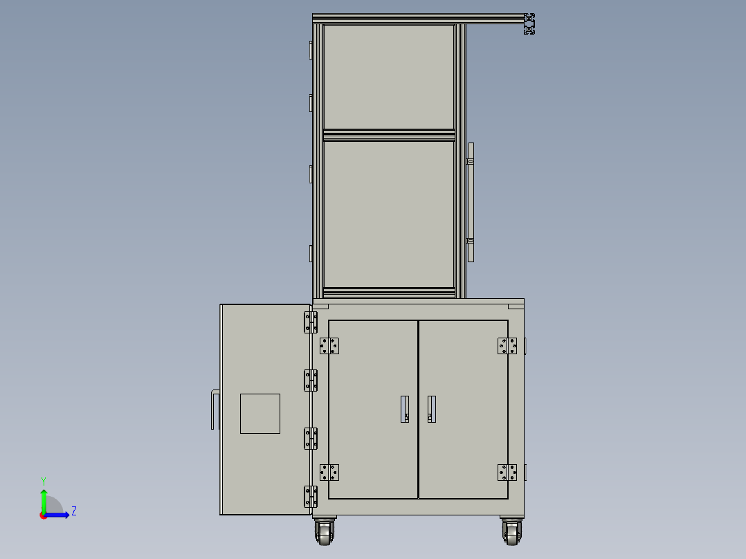 PH-383-自动打螺丝机左视图