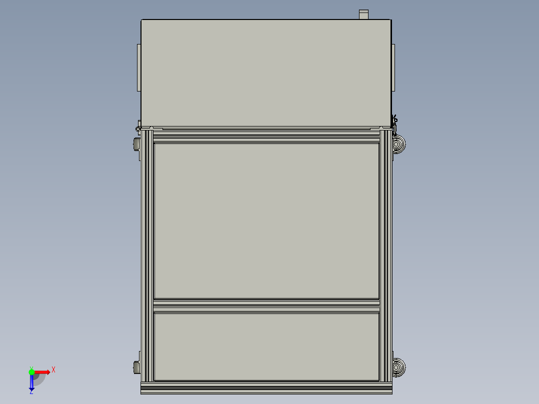 PH-383-自动打螺丝机俯视图