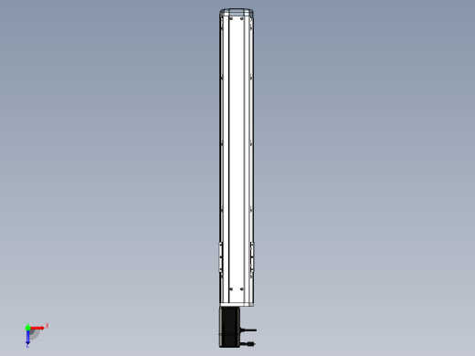 Toyo东佑达直线模组-ETH10-650-BC-400W-A2.stp；俯视缩略图