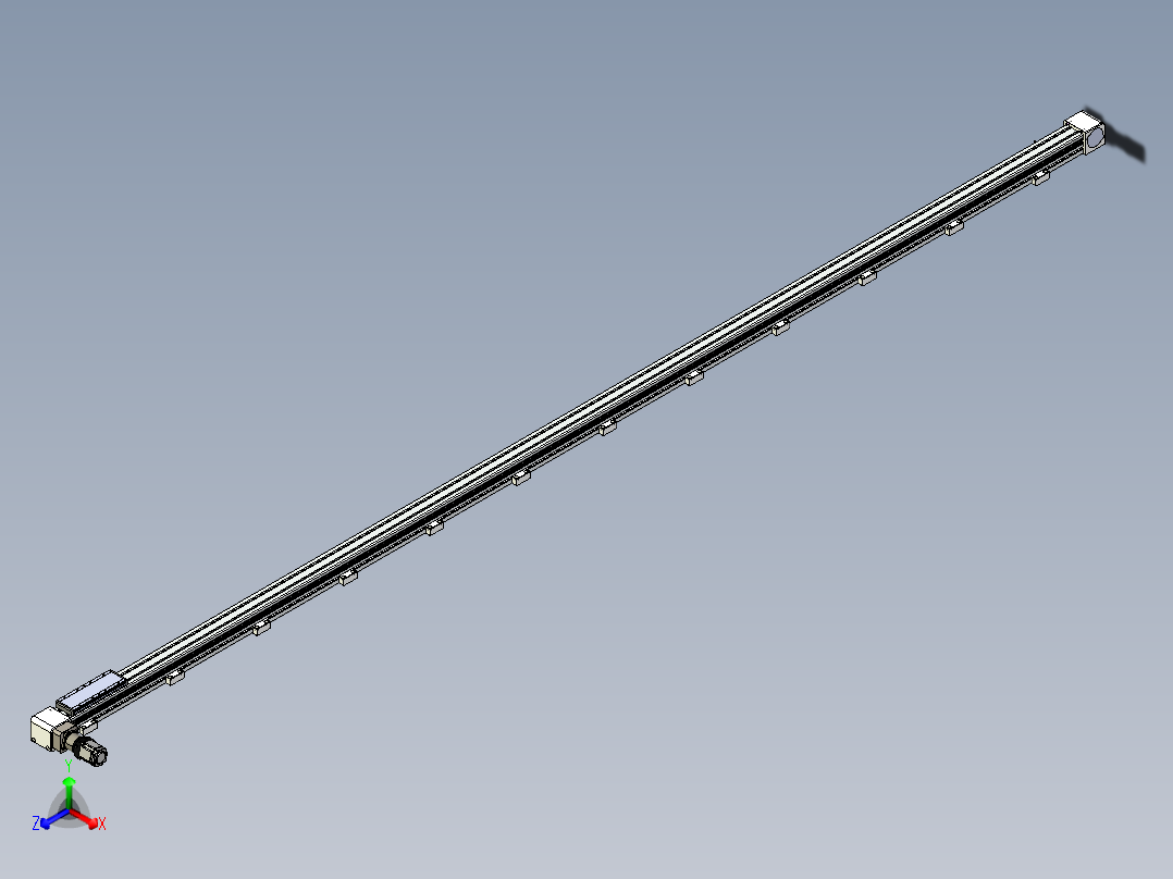 同步带滑台-欧规B8-L176-S4400-L-ZP40-D3-N5主视图