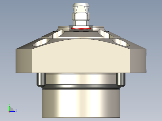 KOSMEKSFA1000-M2A-080多系列多零件图纸模型多系列多零件图纸模型左视缩略图