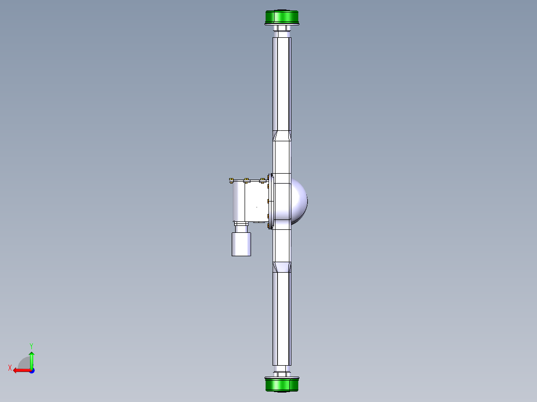 电动汽车后桥设计含catia三维 二维 说明书1335664==300后视图