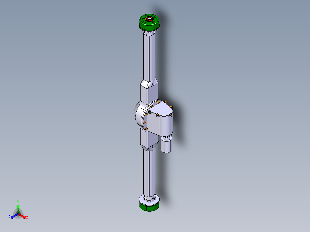 电动汽车后桥设计含catia三维 二维 说明书1335664==300正等轴测图