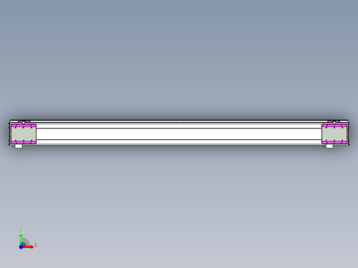 威洛博LC系列3d模型模组2LC14S1Y-S1750前视缩略图