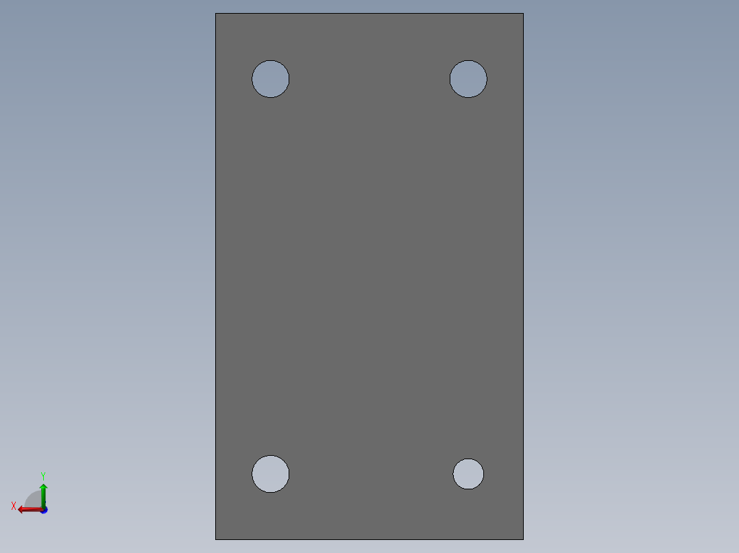 SMC手臂升降气缸50-300后视图