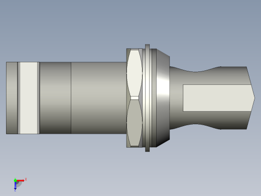 鎖CM,L-3D多系列多零件图纸模型俯视缩略图