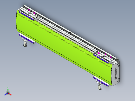 威洛博VL系列3d模型模组2VL22H2Y-S700