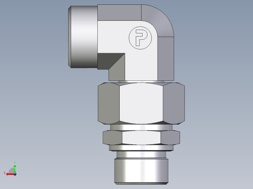 卡套式工业通用硬管接头EO_Assembled_adjustable_standpipe_elbow_EVW22LMOMD71后视缩略图