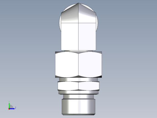 卡套式工业通用硬管接头EO_Assembled_adjustable_standpipe_elbow_EVW22LMOMD71左视缩略图