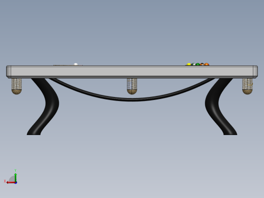 台球桌后视缩略图