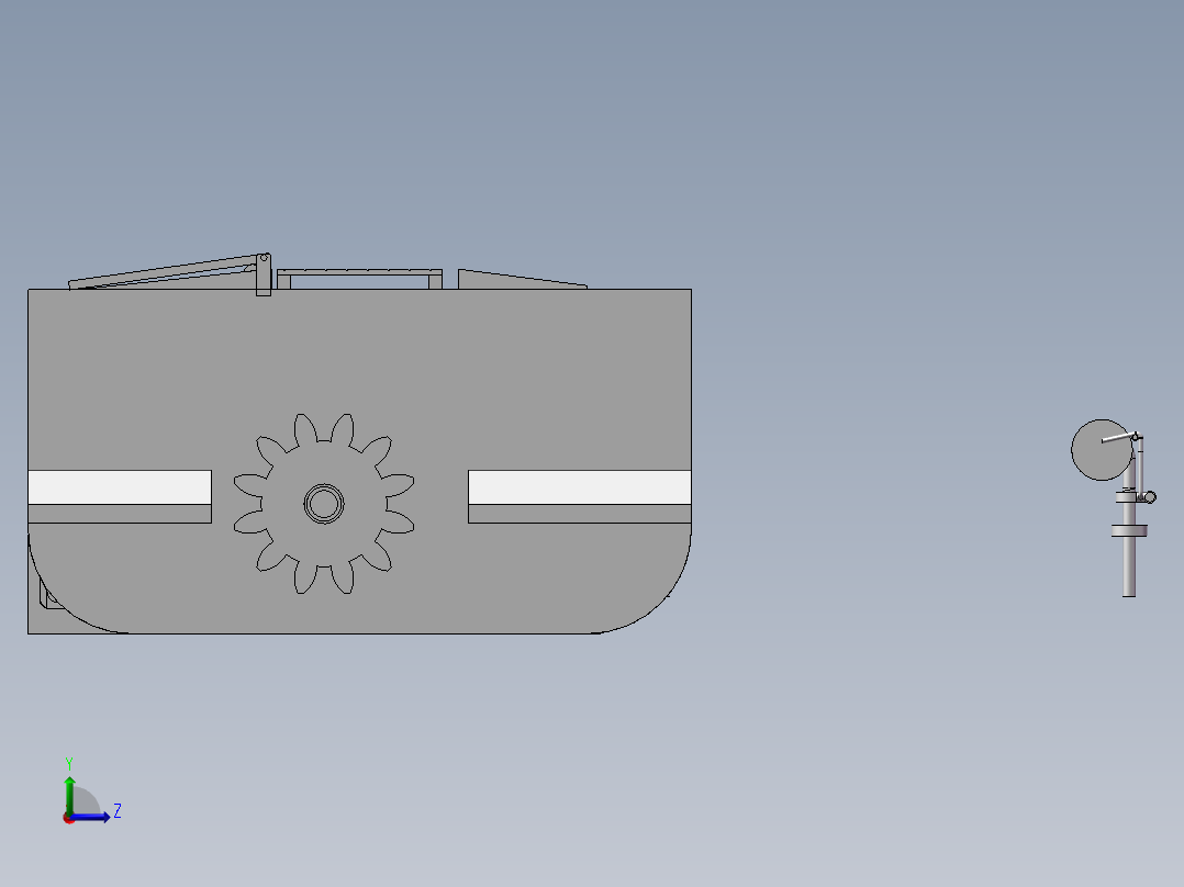 一种农业水产养殖水质监测设备及监测方法左视图