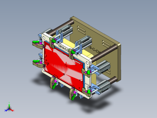 CS19-C-CNC1笔记本CNC工装夹具三维模型-180711