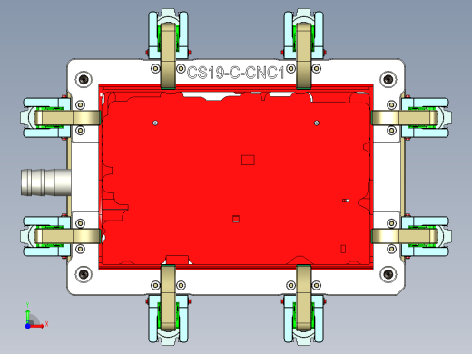 CS19-C-CNC1笔记本CNC工装夹具三维模型-180711前视缩略图