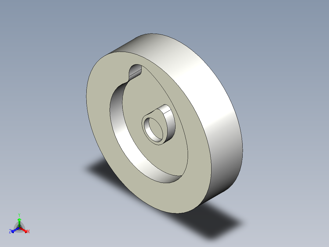 精加工壁UG程序编程刀路正等轴测图