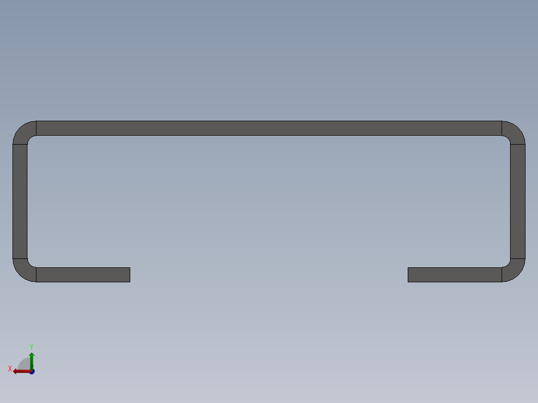 汽车运输车后视图