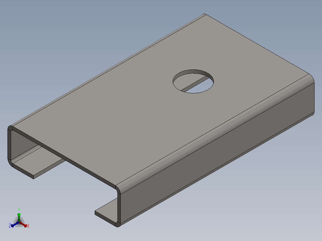 汽车运输车正等轴测图