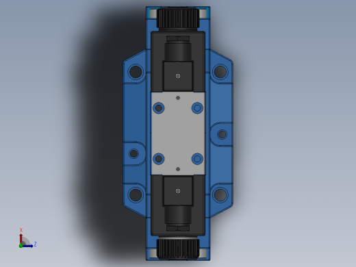 FWH-04交流插座式电液换向阀俯视缩略图