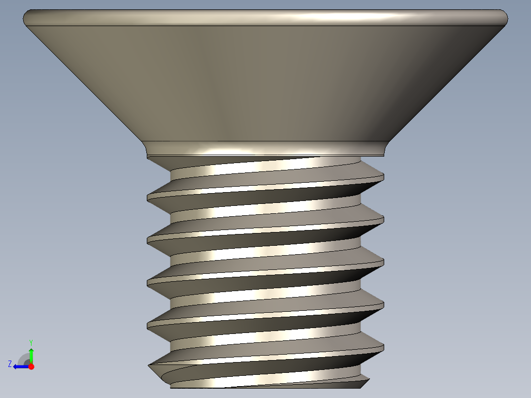 Screw_ISO_10642_M2x4_A2.STEP右视图