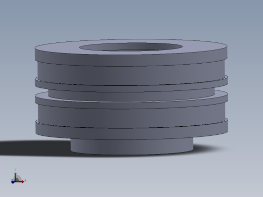 液压缸活塞（直径=150毫米，长度=80毫米）