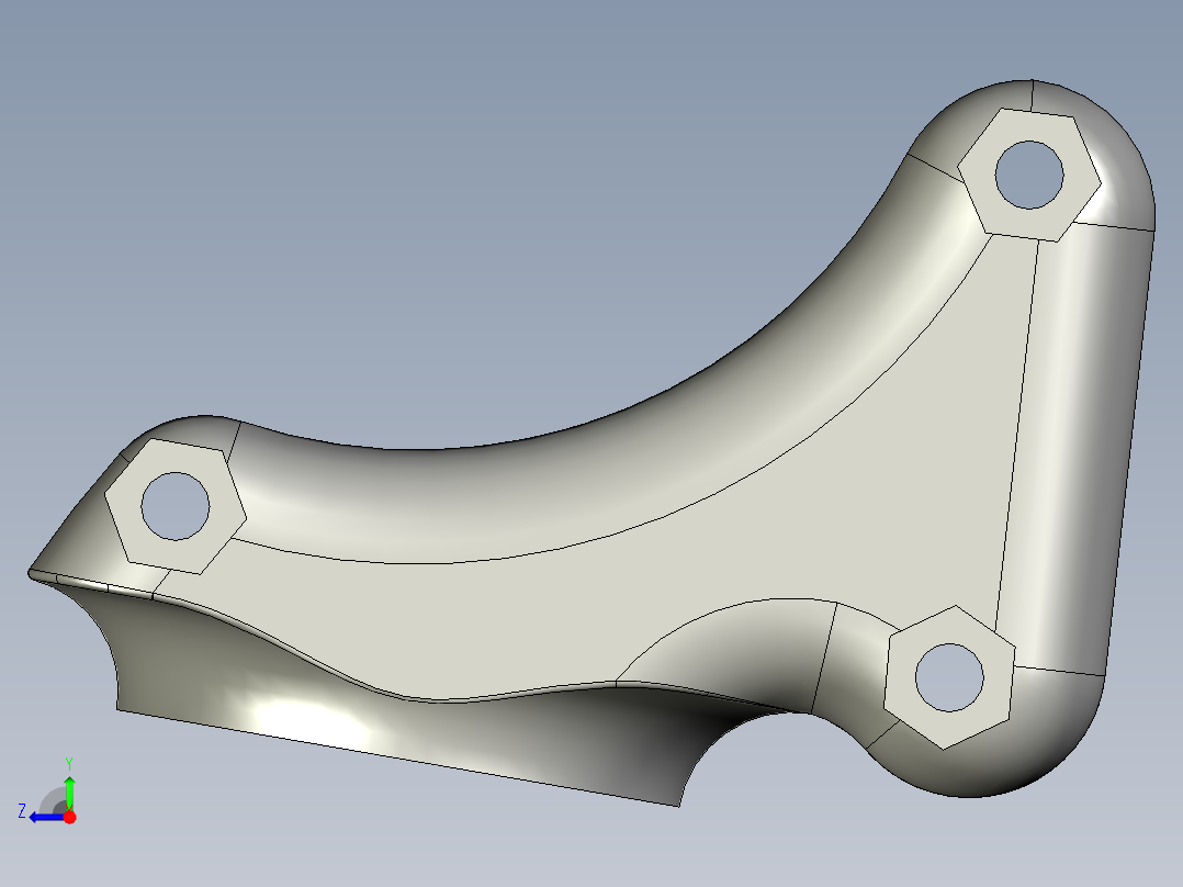 登山扣上锁右视图