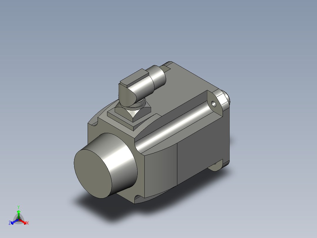 1FK7042-2AC71-1AG0伺服电机主视图