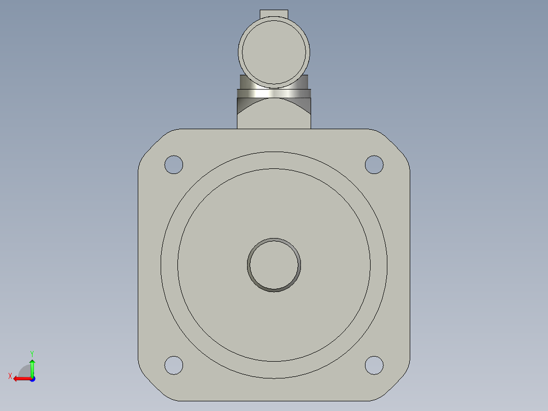 1FK7042-2AC71-1AG0伺服电机后视图