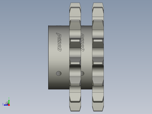 20B链轮15z-70右视缩略图